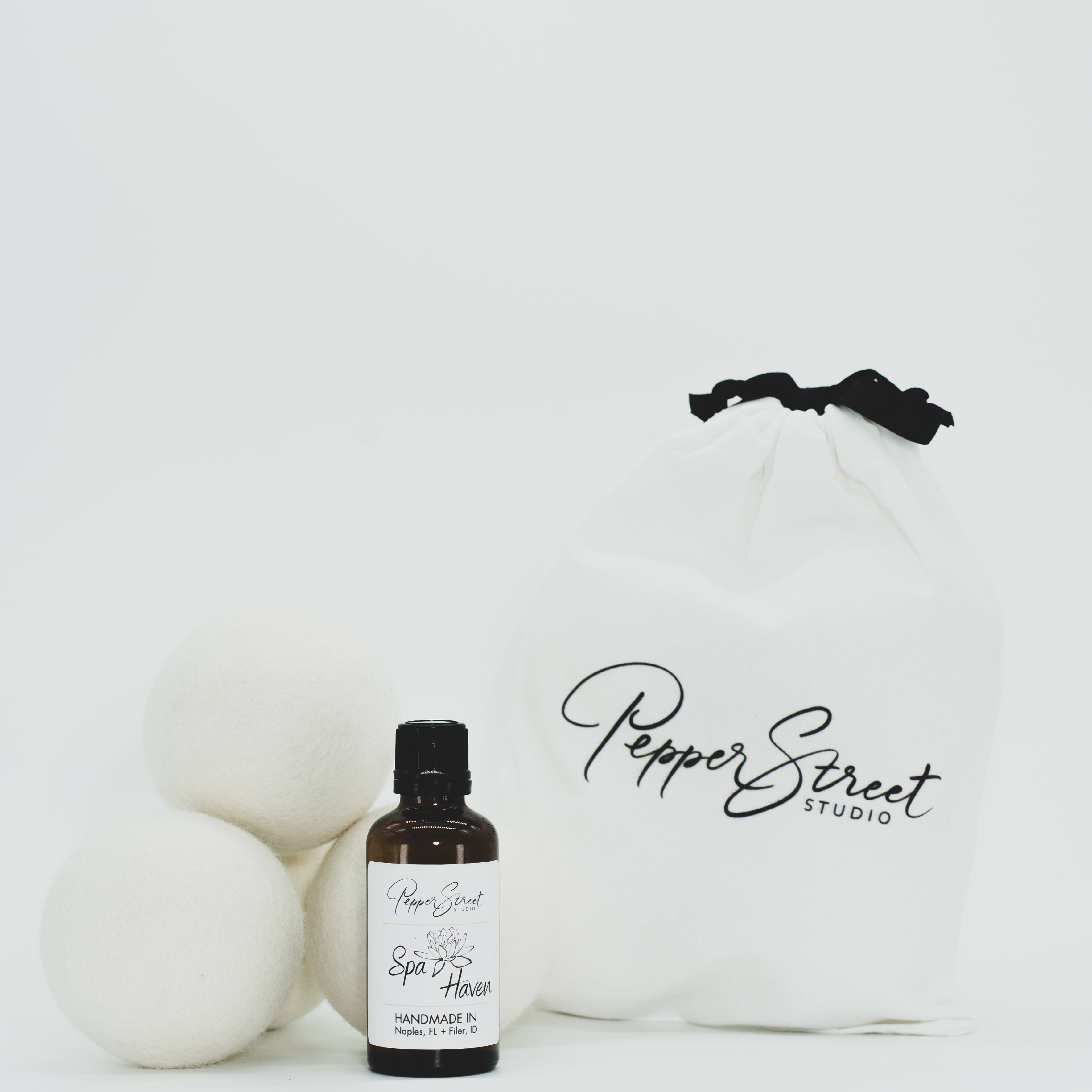 Spa Haven Dryer Ball Laundry Kit