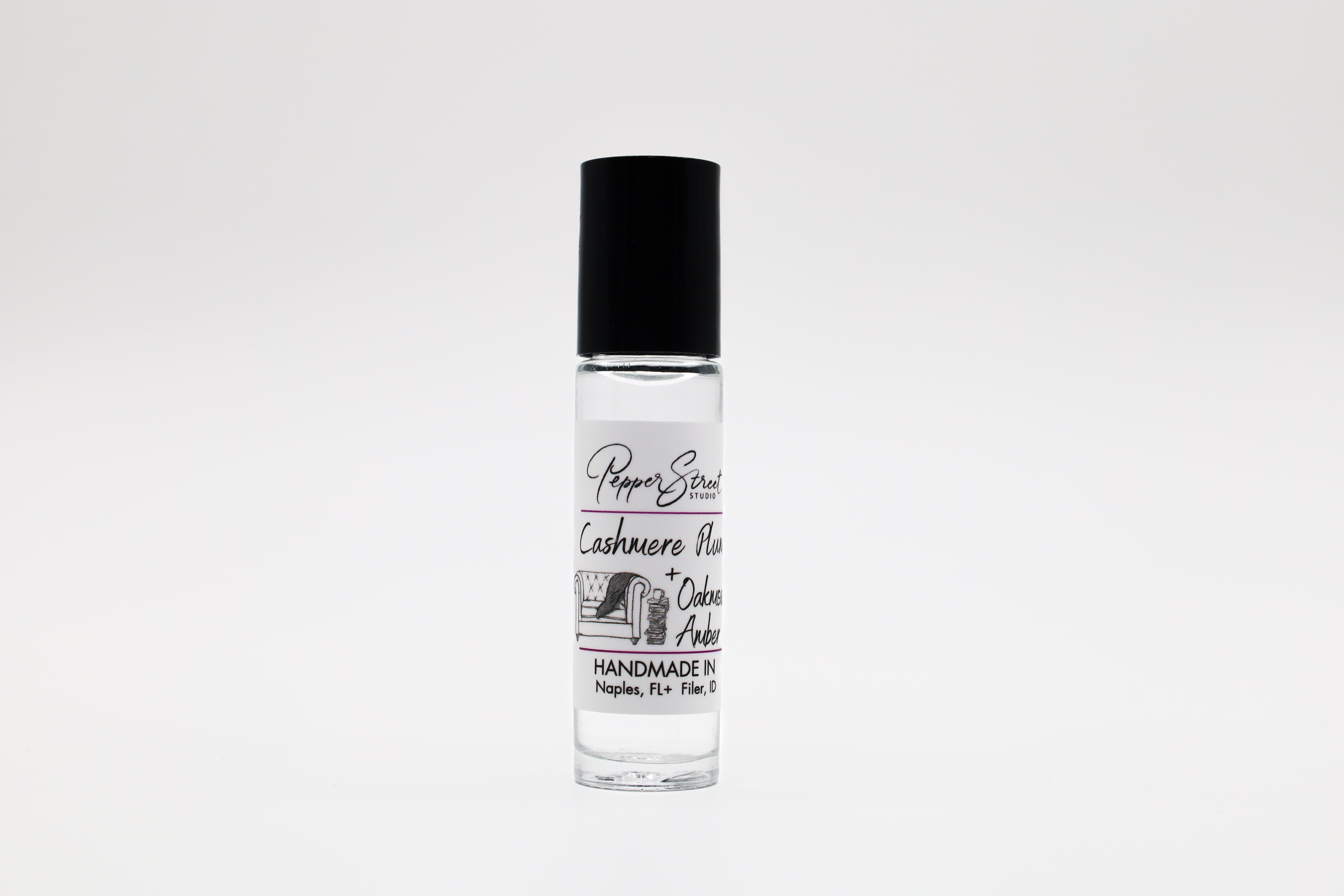 Cashmere Plum + Oakmoss Amber Roller Perfume