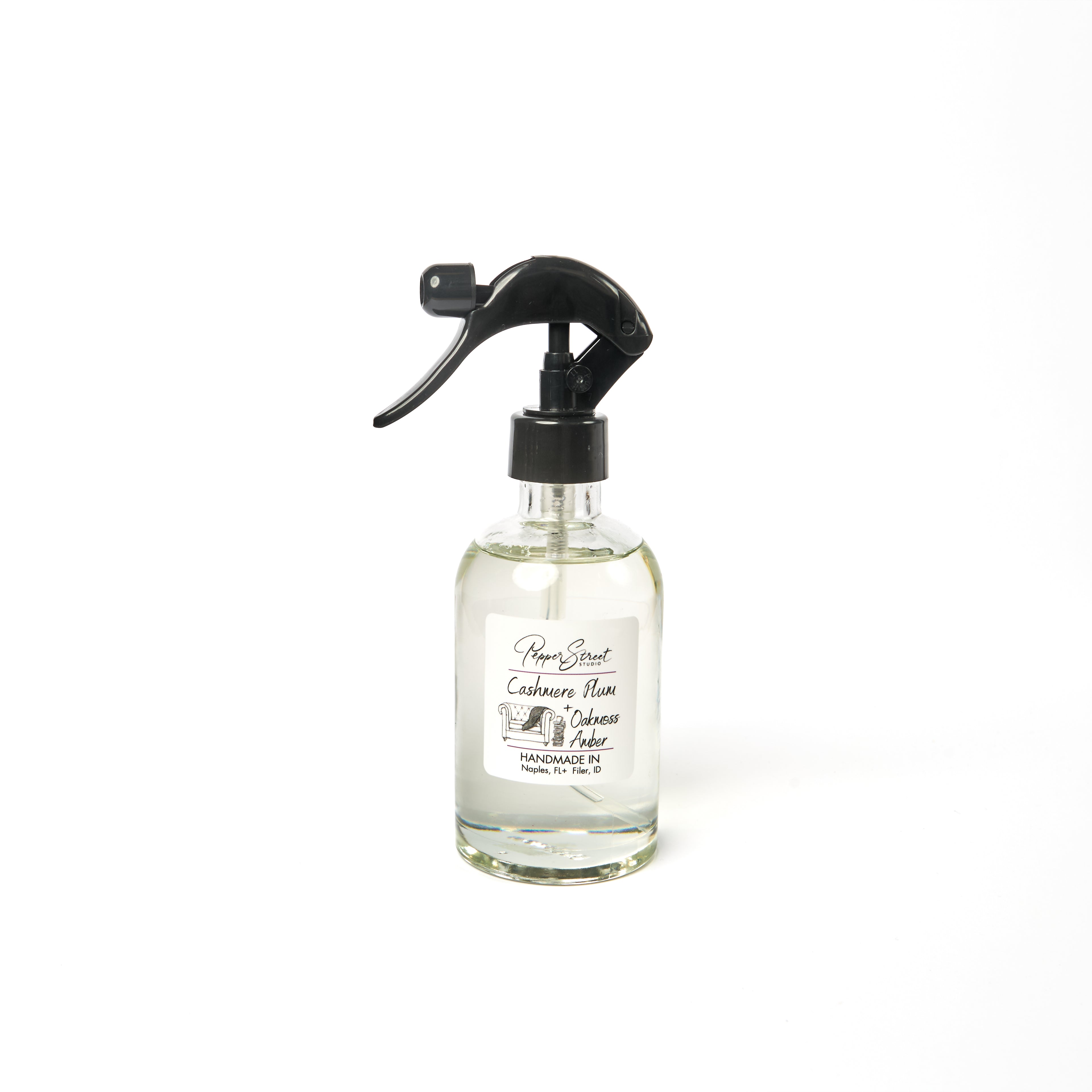 Cashmere Plum + Oakmoss Amber Linen Spray