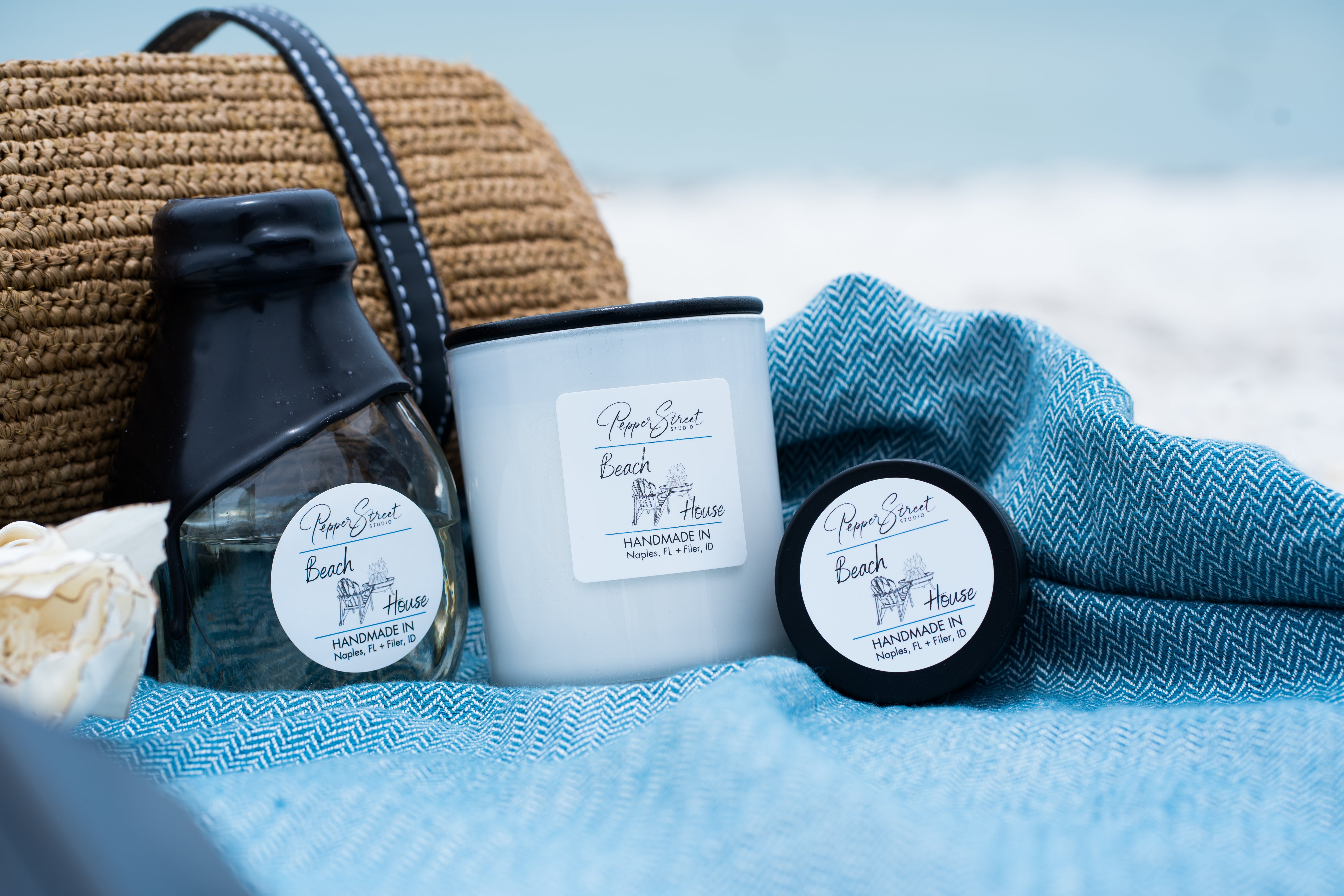Beach House 4 oz Travel Candle