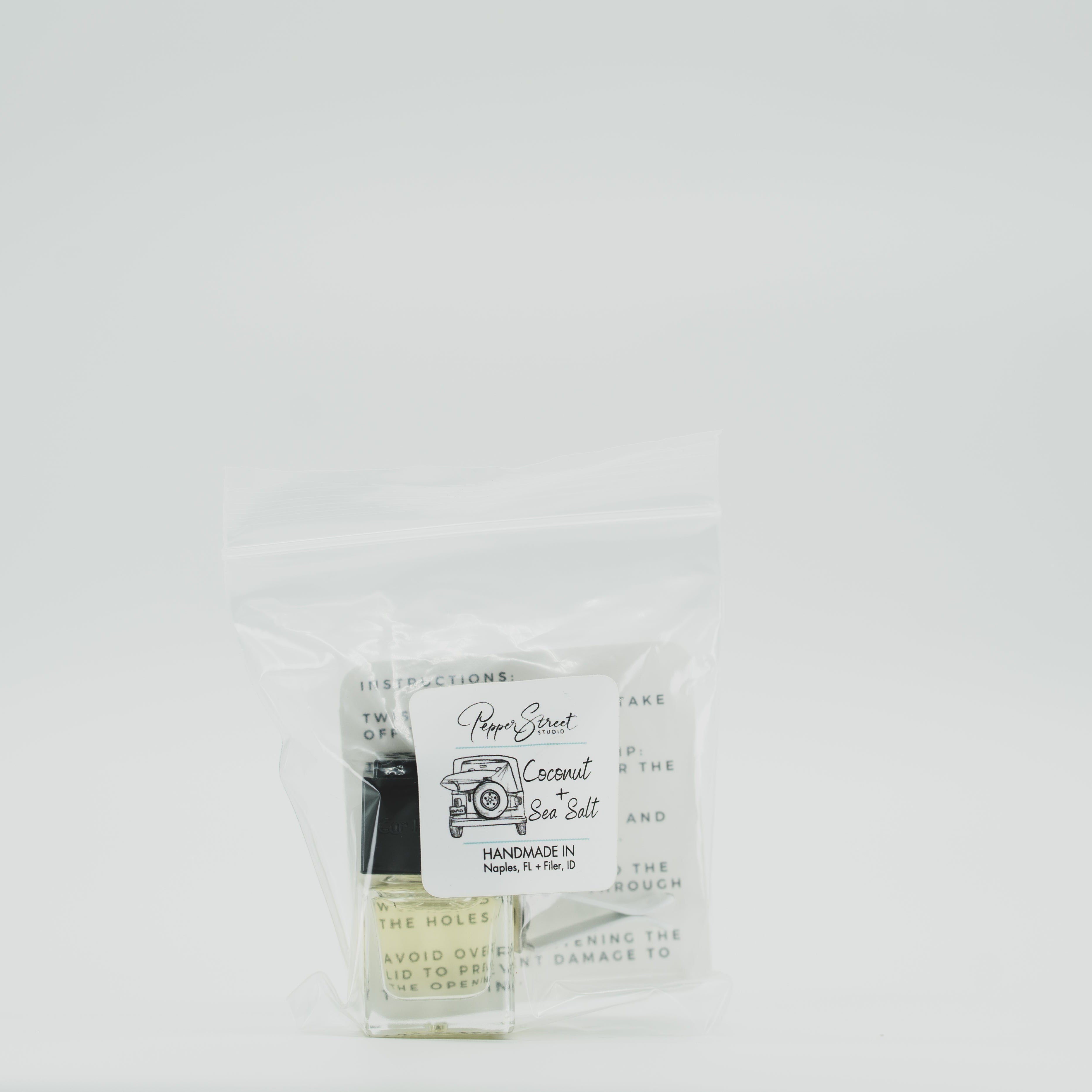 Coconut + Sea Salt Car Diffuser