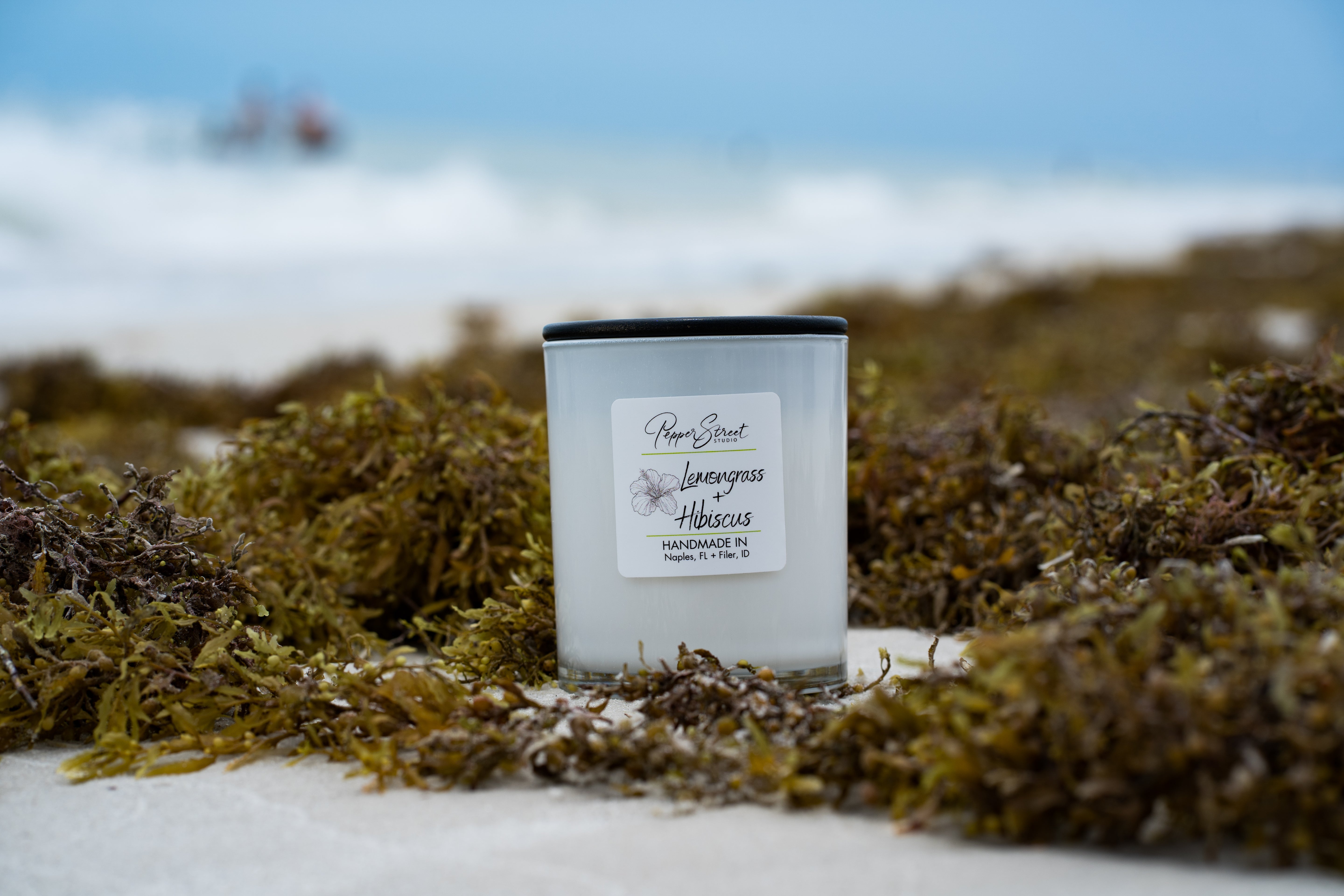 Lemongrass + Hibiscus Candle