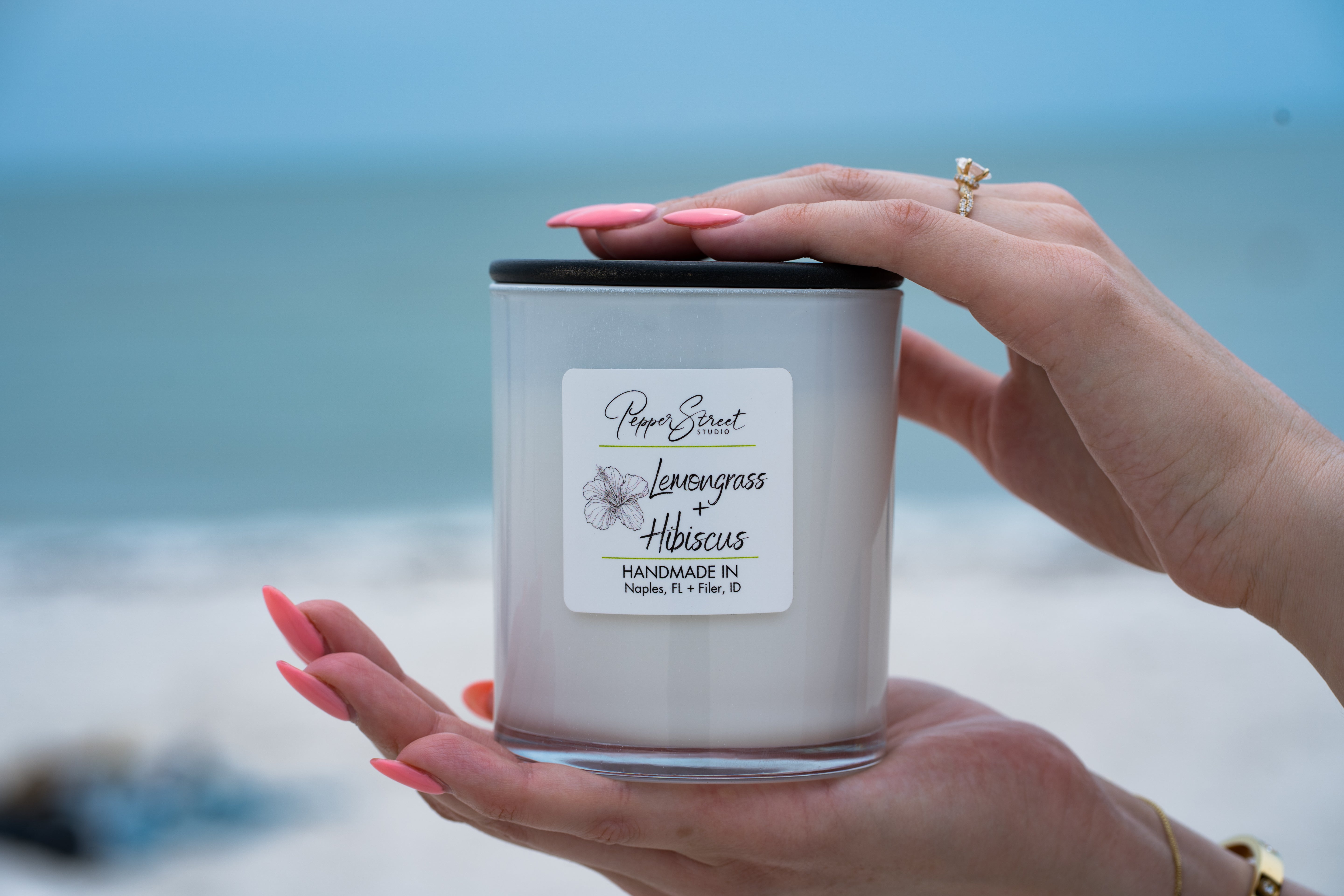 Lemongrass + Hibiscus Candle
