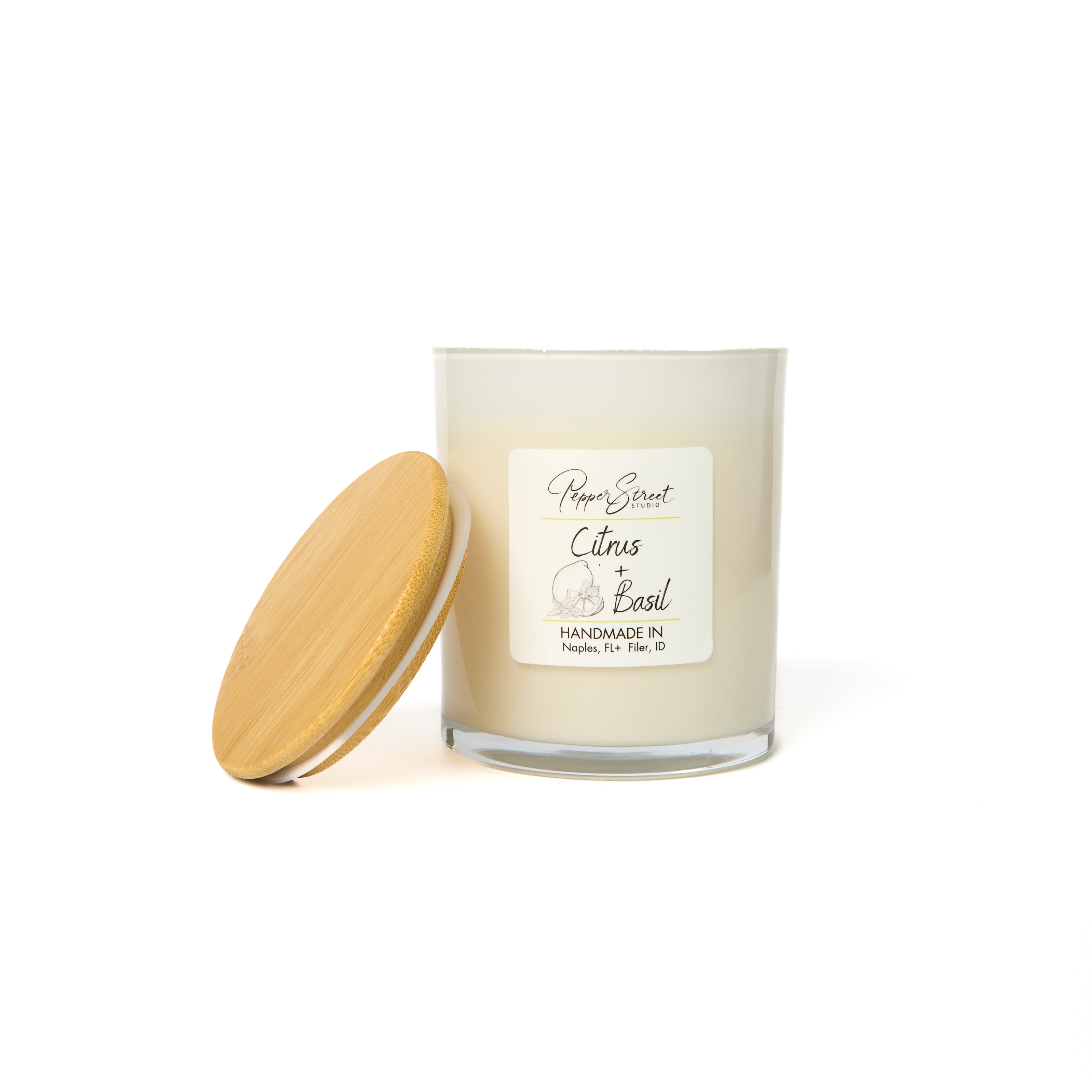 Citrus + Basil Candle