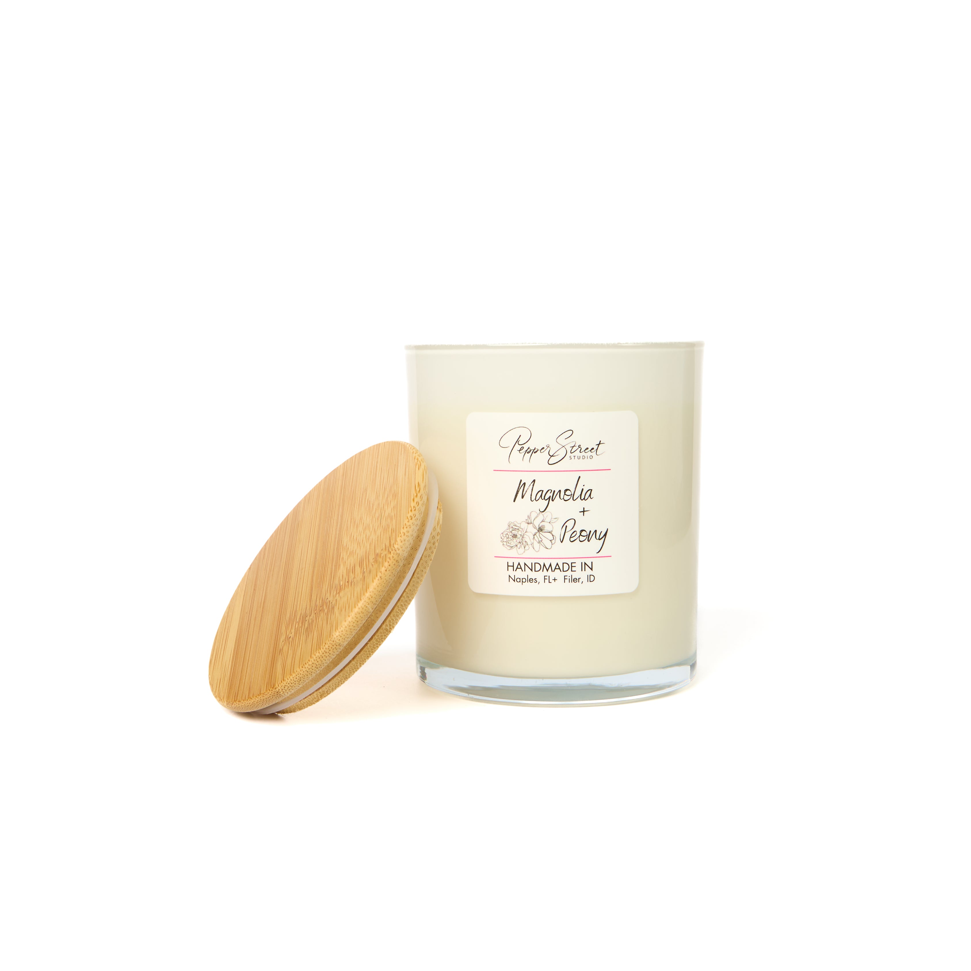 Magnolia + Peony Candle