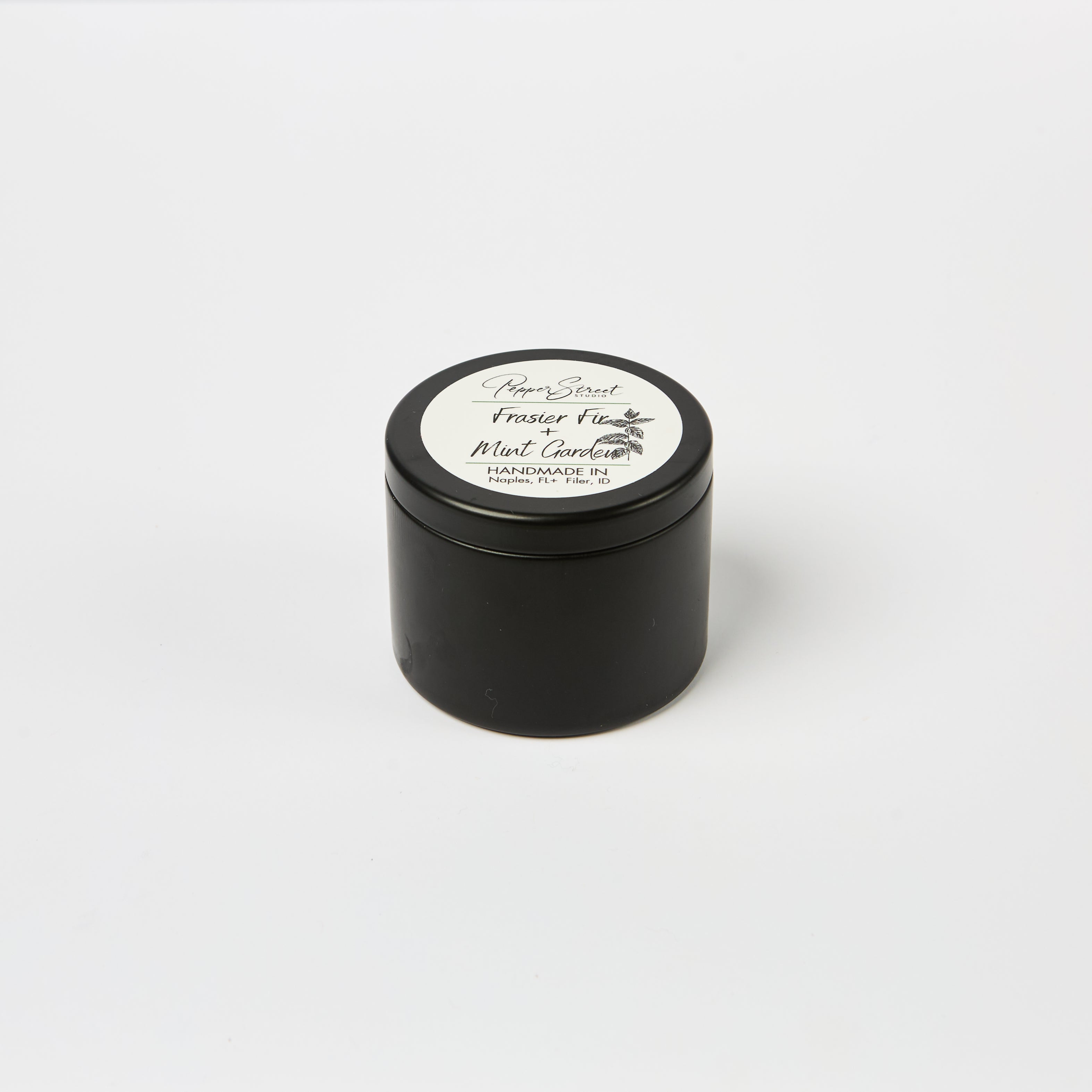 Frasier Fir + Garden Mint 4 oz Travel Candle