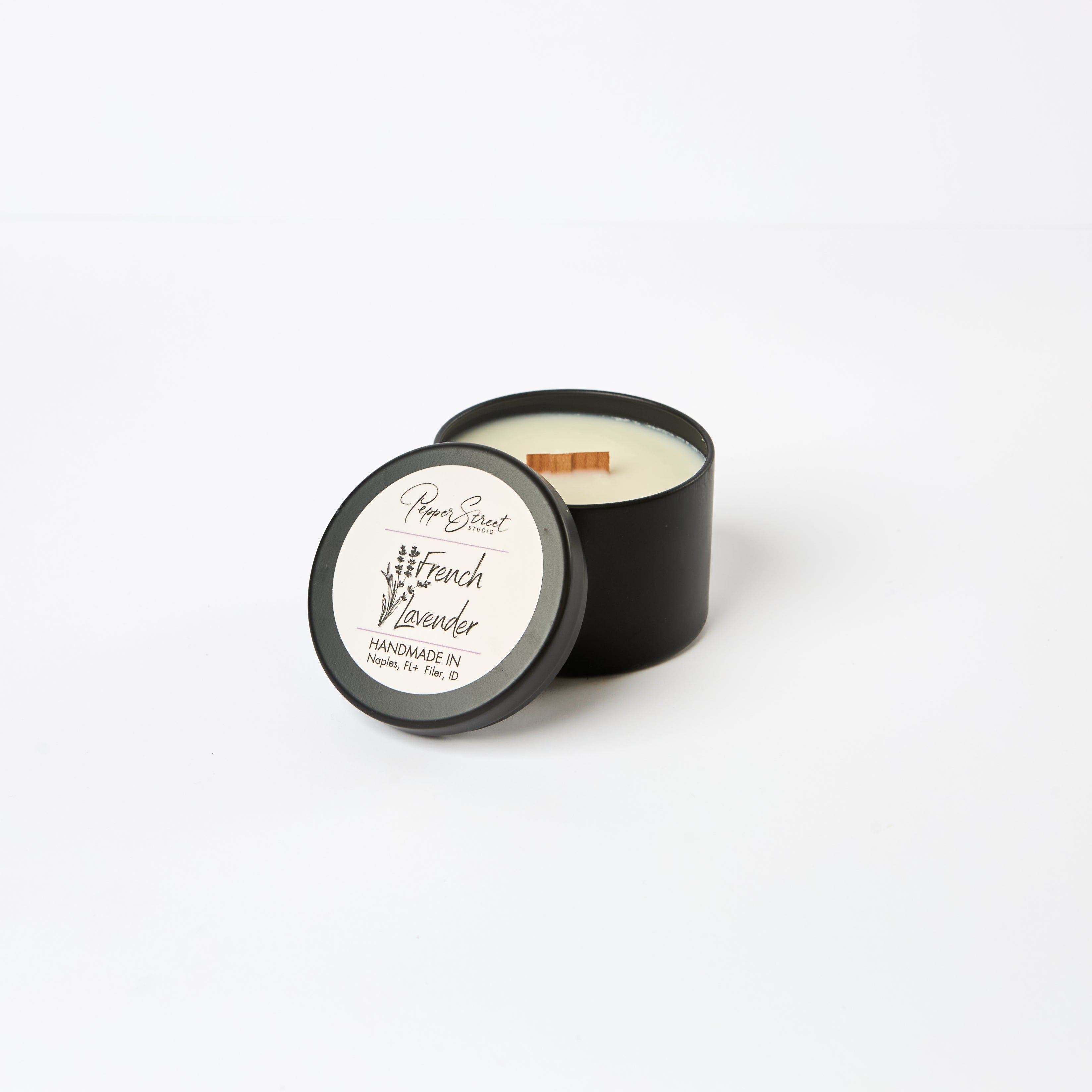 French Lavender 4 oz Travel Candle