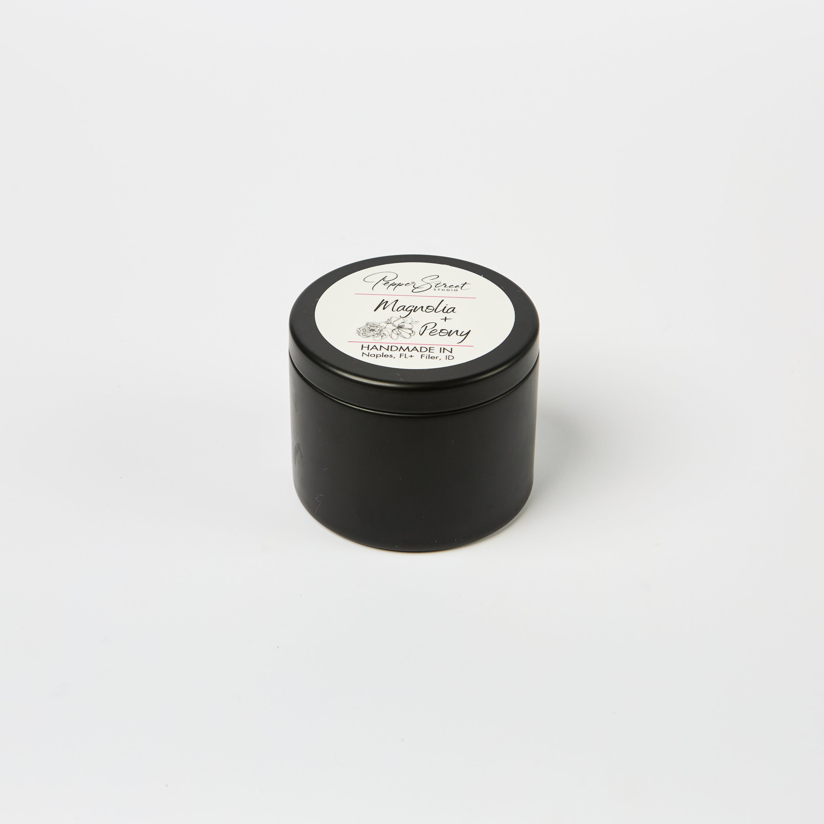 Magnolia + Peony 4 oz Travel Candle