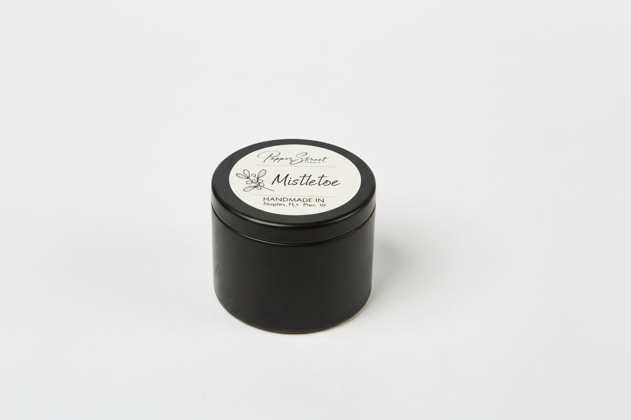Mistletoe 4 oz Travel Candle