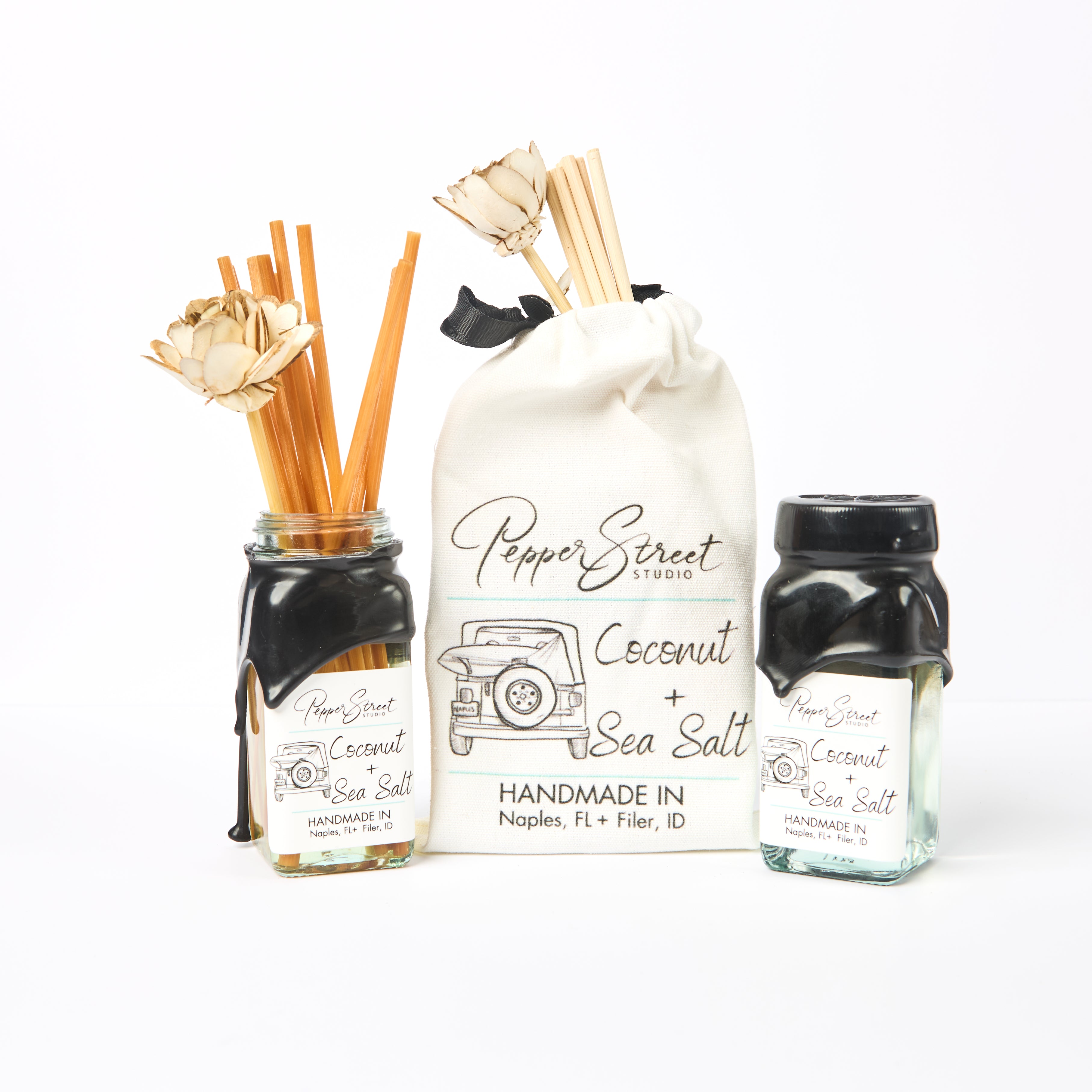 Coconut + Sea Salt Mini Room Diffuser