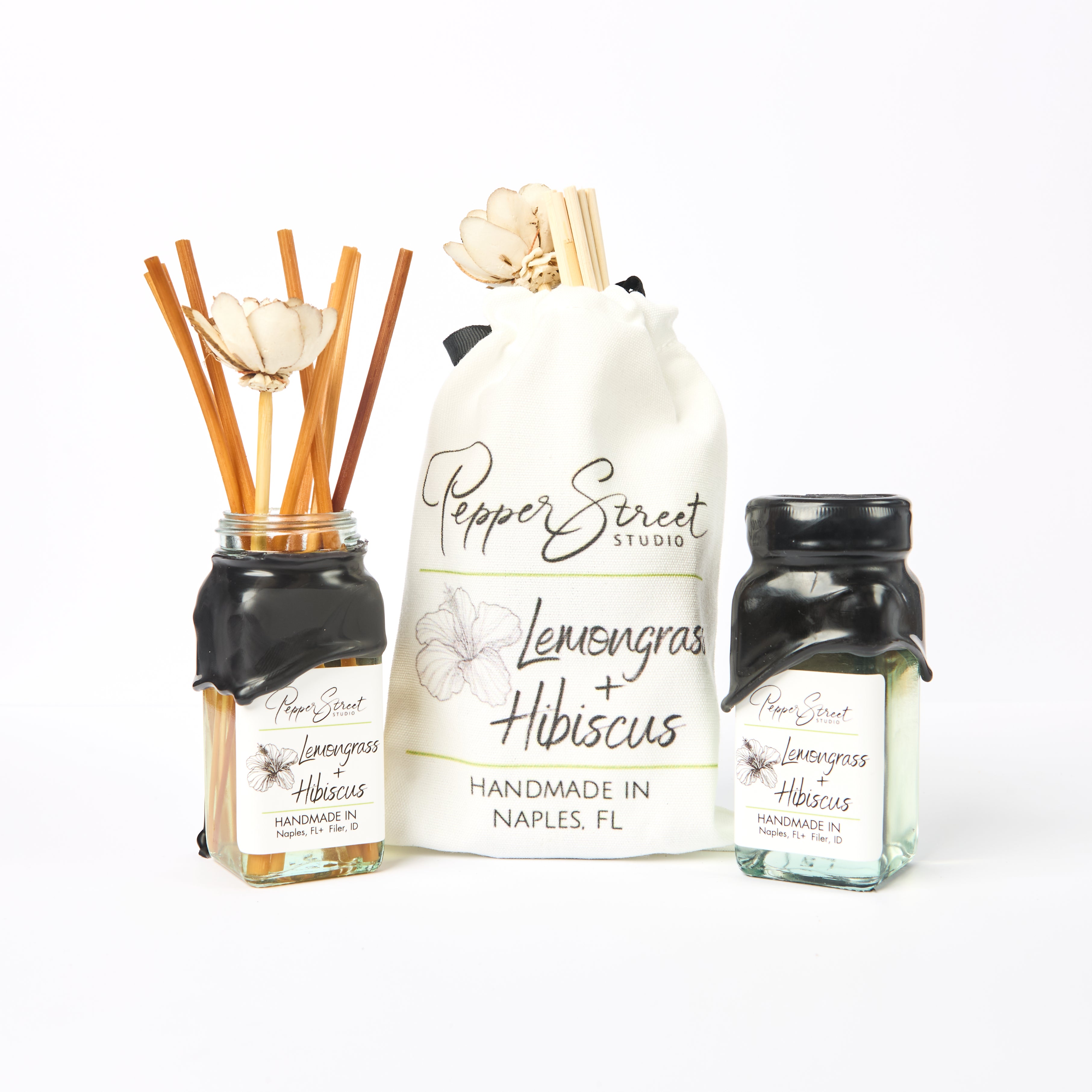 Lemongrass + Hibiscus Mini Room Diffuser