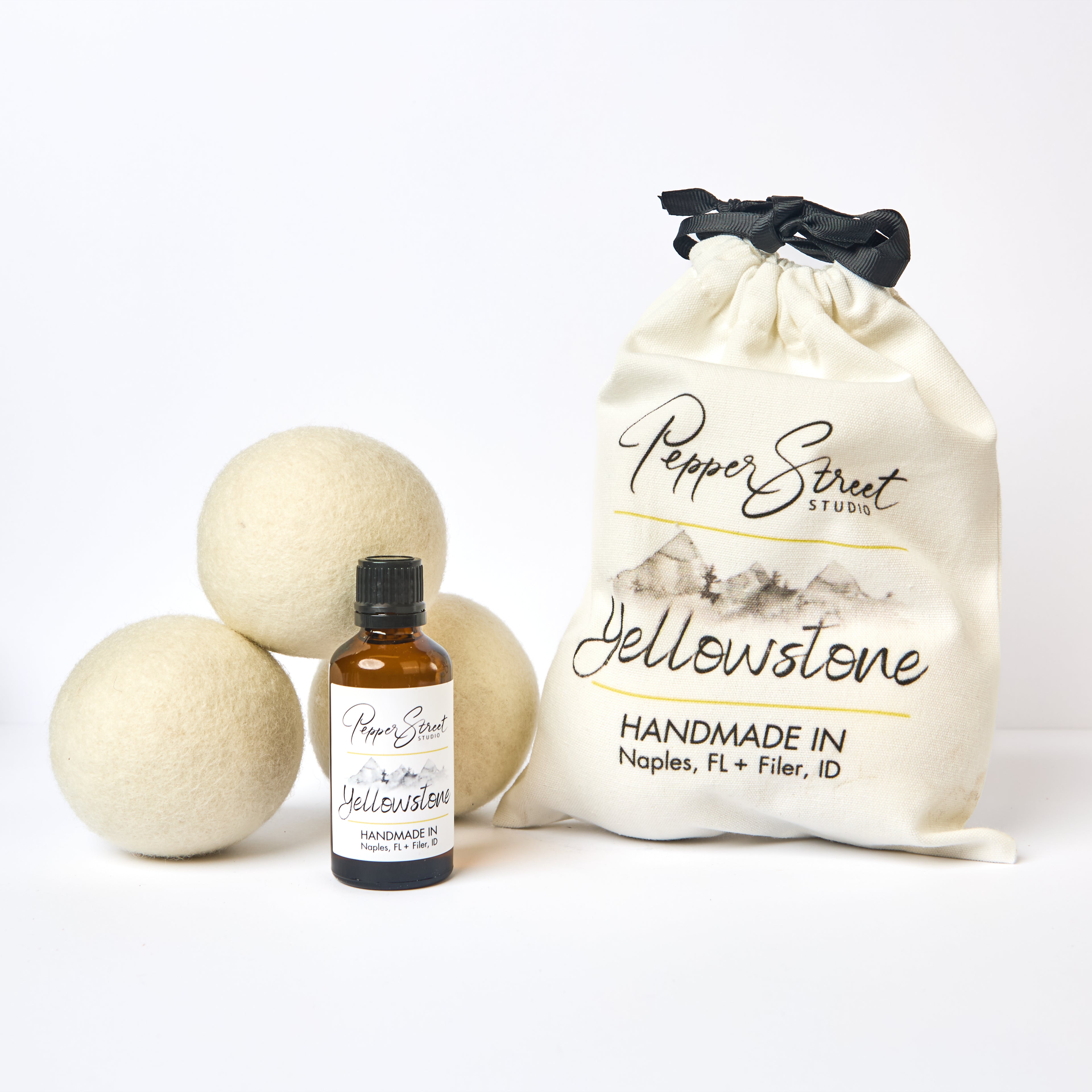 Yellowstone Dryer Ball Laundry Kit