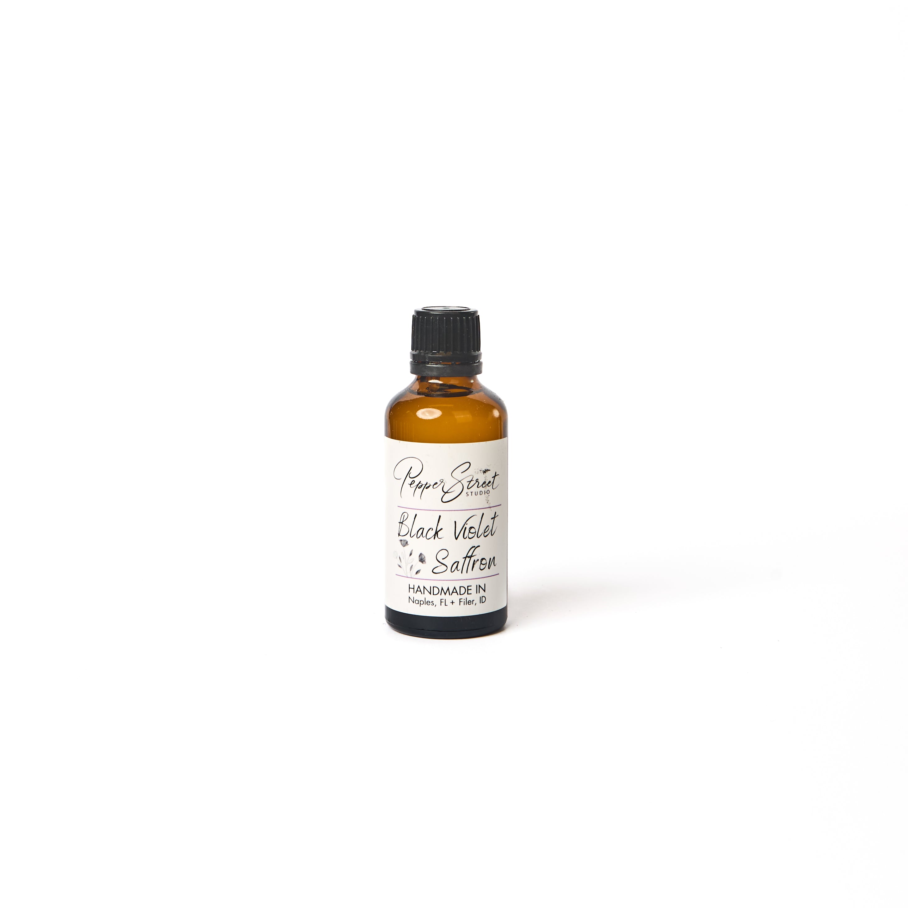 Black Violet + Saffron 2 oz Oil