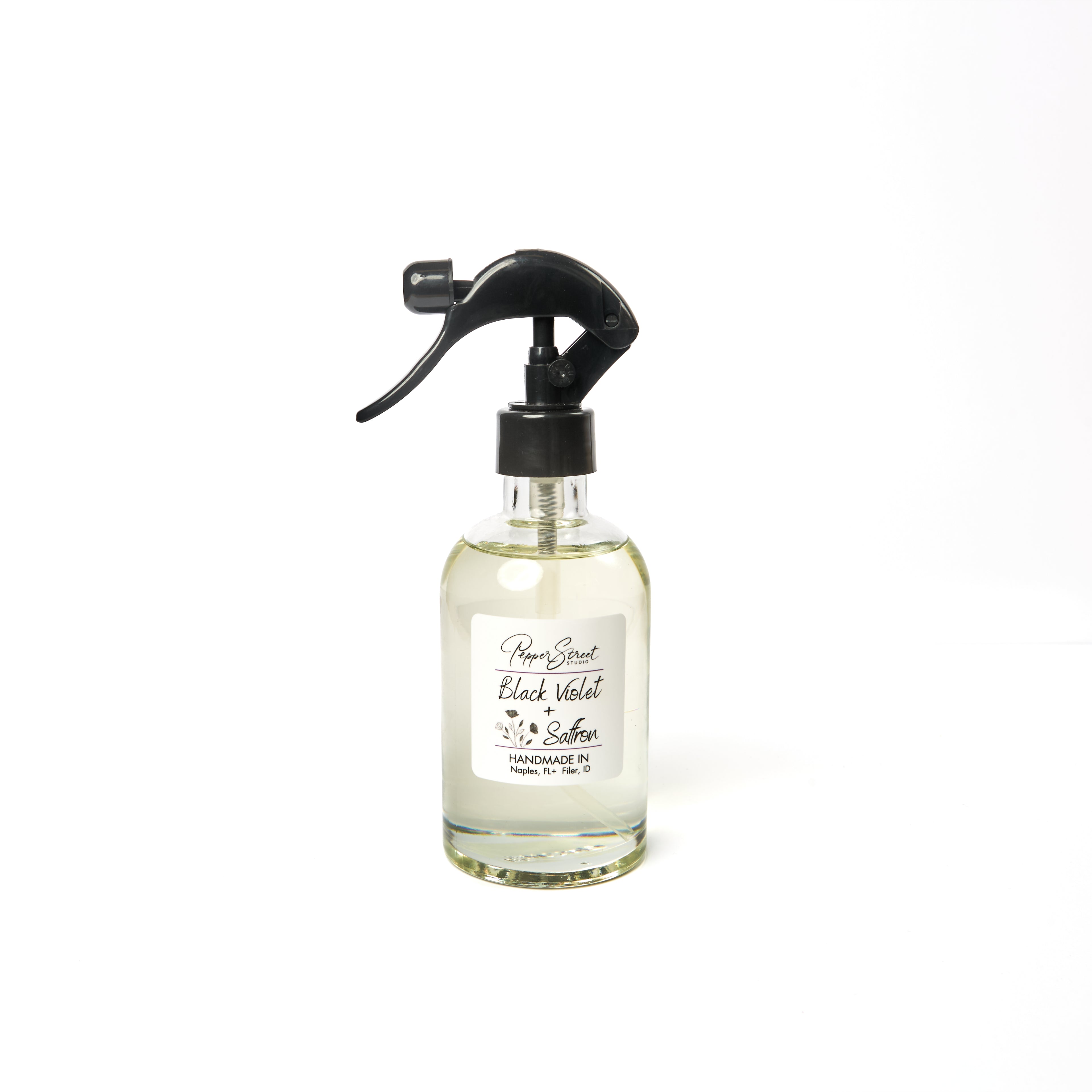 Black Violet + Saffron Linen Spray